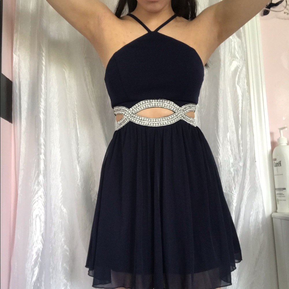 BRAND NEW Navy Homecoming / Formal Dress